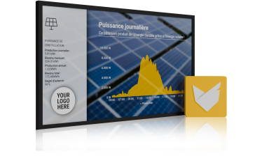 Solar Display von Solarfox®