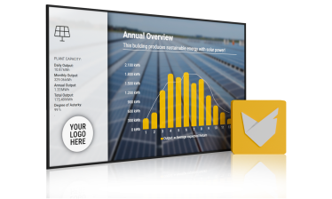 Solar Display von Solarfox®