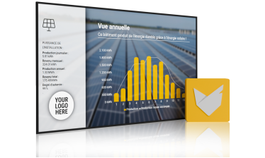 Panneau d'affichage Solaire de Solarfox®